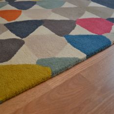 Lulu 44603 Hallway Runner Rugs in Saffron Multi by Harlequin