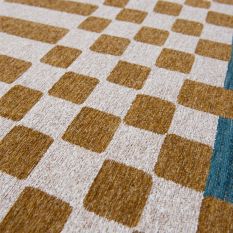 Louis De Poortere Designer Chess Rugs in 9338 Honey Yellow