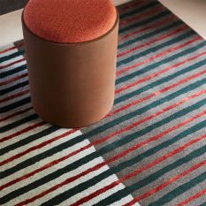 Decor Proof Stripe Wool Rugs 095907 By Brink and Campman