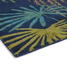 Rain Forest Rugs 50708 in Tropical Night by Sanderson