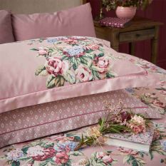 Pembrey Bedding Set by Laura Ashley in Mulberry Pink