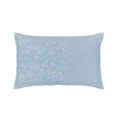 Arden Floral Cushion by Burleigh X Bedeck of Belfast in Light Blue