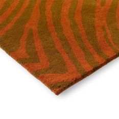 Decor Groove Rugs 097703 by Brink and Campman in Burnt Orange