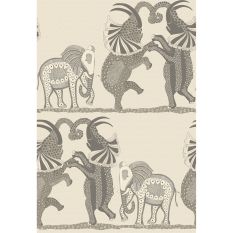 Safari Dance Wallpaper 8037 by Cole & Son in Stone White