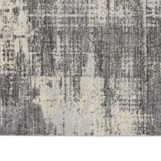 Rush Abstract Rugs CK953 by Designer Calvin Klein in Grey Beige