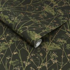 Wild Chervil Wallpaper 120385 by Clarissa Hulse in Sage Gold