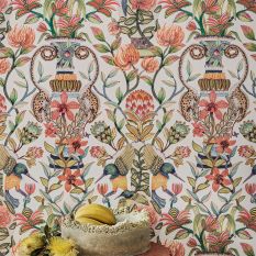 Protea Garden Wallpaper 119 10043 by Cole & Son in Coral