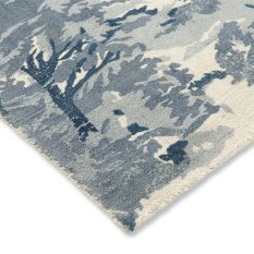 Landscape Toile 162608 Rugs by Ted Baker in Light Blue