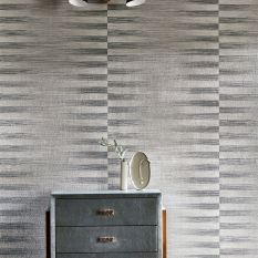 Kensington Grasscloth Wallpaper 313007 by Zoffany in Gargoyle