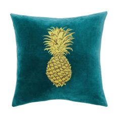 Paradesia Designer Pineapple Cushion By Sanderson in Pale Blue