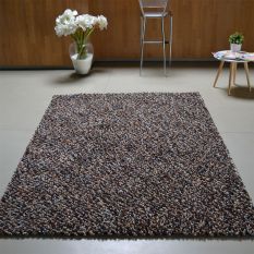 Dots 170405 Shaggy Wool Designer Rugs by Brink and Campman