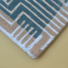 Kinmo Rugs 56807 by Ted Baker in Green