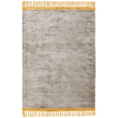 Elgin rugs in Silver Mustard