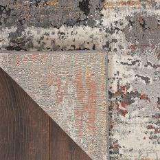 Tangra TNR02 Runner Rug by Nourison in Grey Multicolour