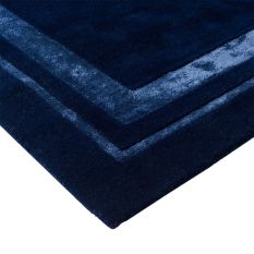 Redbrook Wool 081808 Rug by Laura Ashley in Midnight Blue