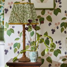 Rubus Wallpaper 217227 by Sanderson in Blackberry Purple