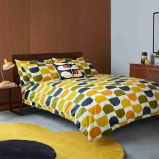 Block Stem Bedding by Orla Kiely in Sicilian Lemon