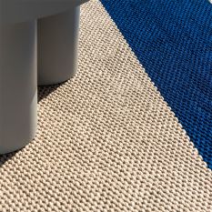 Deck Indoor Outdoor Rug 496708 by Brink & Campman in Electric Blue