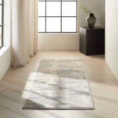 Calvin Klein Rush Designer Hallway Runner CK951 Grey Beige