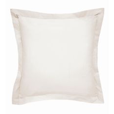 Plain Square Oxford Pillowcase By Bedeck of Belfast in Cashmere Cream