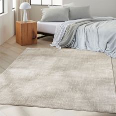 Calvin Klein IRR01 CK024 Irradiant Linear Rug in Silver Grey