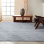 HAL01 Stripe Wool Rug By Calvin Klein in Denim Blue