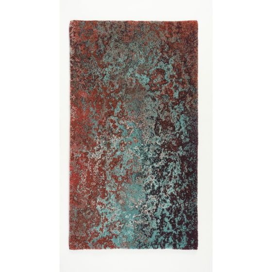 Rust 325 Bath Mat in Dragonfly Green by Designer Abyss & Habidecor