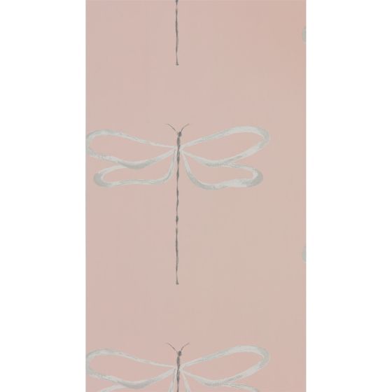 Dragonfly Wallpaper 111934 by Scion in Rose Pink