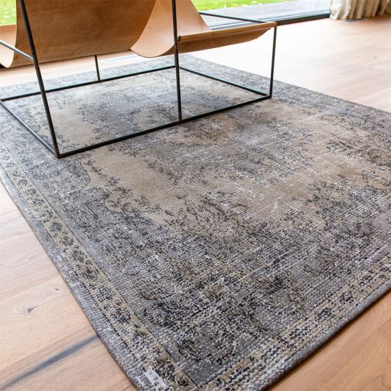 Louis De Poortere Designer Da Mosto Rugs in 9138 Colonna Taupe