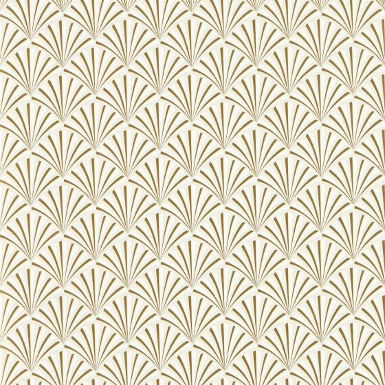 Chrysler Wallpaper W0164/02 by Clarke & Clarke in Pearl White