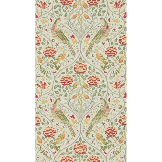 Seasons By May Wallpaper 216687 by Morris & Co in Linen White