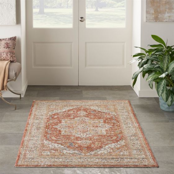 Nourison Sahar SHR06 Traditional Rugs in Ivory Multi