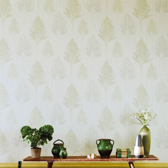 Angelica Wallpaper 110565 by Harlequin in Sage Linen