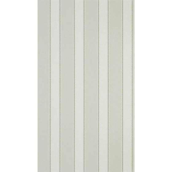 Sonning Stripe Wallpaper 216890 by Sanderson in Silver Grey