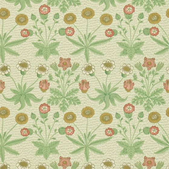 Daisy Wallpaper 216838 by Morris & Co in Artichoke Plaster