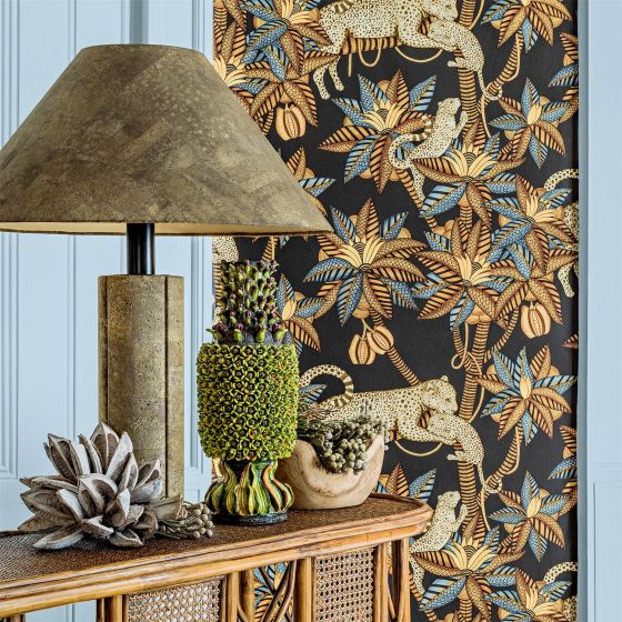 Satara Wallpaper 119 3017 by Cole & Son in Burnt Orange