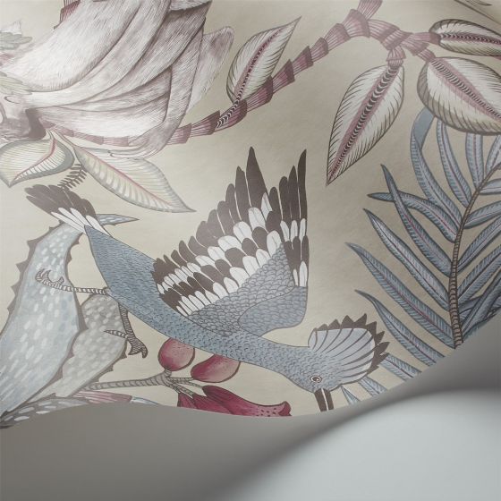 Savuti Wallpaper 1003 by Cole & Son in Powder Blue