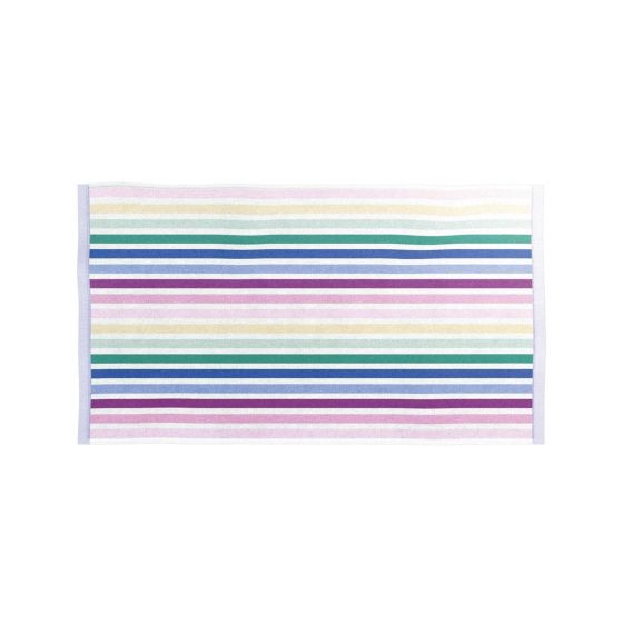 Budding Brights Multi Stripe Towels by Helena Springfield in Multi