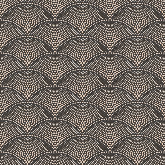 Feather Fan Wallpaper 10033 by Cole & Son in Charcoal Bronze Brown