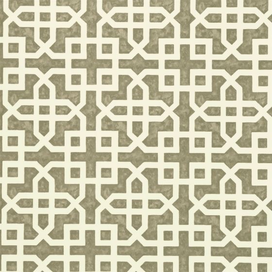 Monserrat Wallpaper W0084 06 by Clarke and Clarke in Taupe