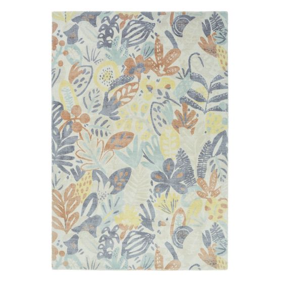 Esala Botanical Wool Rugs by Scion in 026501 in Gelato