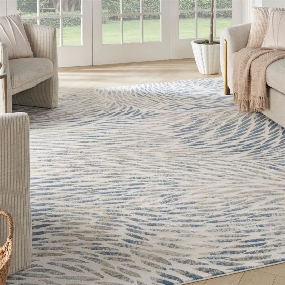 Nourison Exhale Abstract Rugs EXL03 in Multi