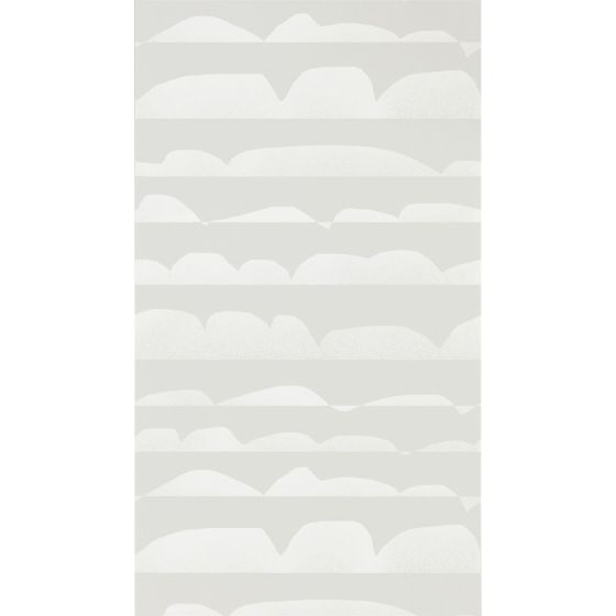 Haiku Clouds Wallpaper 112009 by Scion in Linen Grey