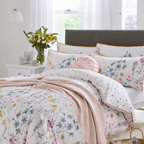 Wild Meadow Cotton Bedding Set by Laura Ashley in Multi