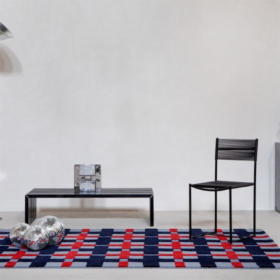 Decor Milano Rugs 097808 by Brink and Campman in Royal Blue