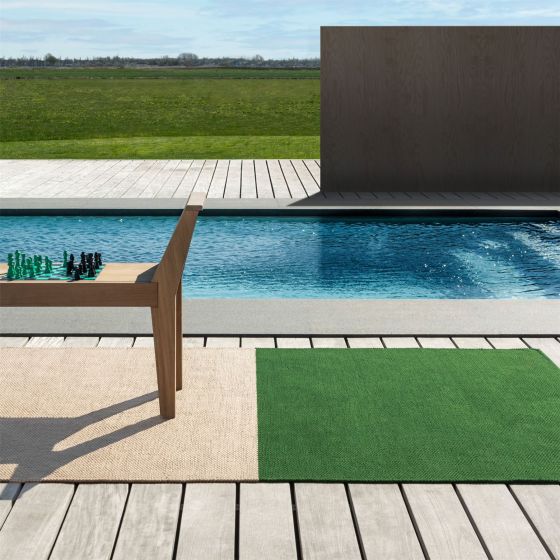 Deck Indoor Outdoor Rug 496607 by Brink & Campman in Spring Green