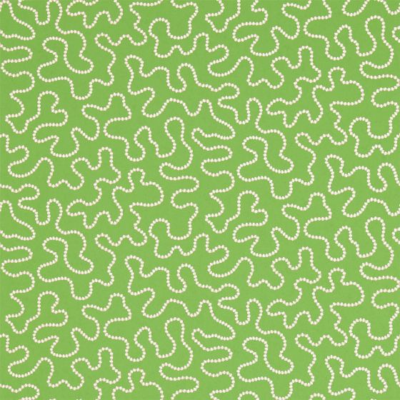 Wiggle Wallpaper 113064 by Harlequin X Sophie Robinson in Peridot Rose Quartz