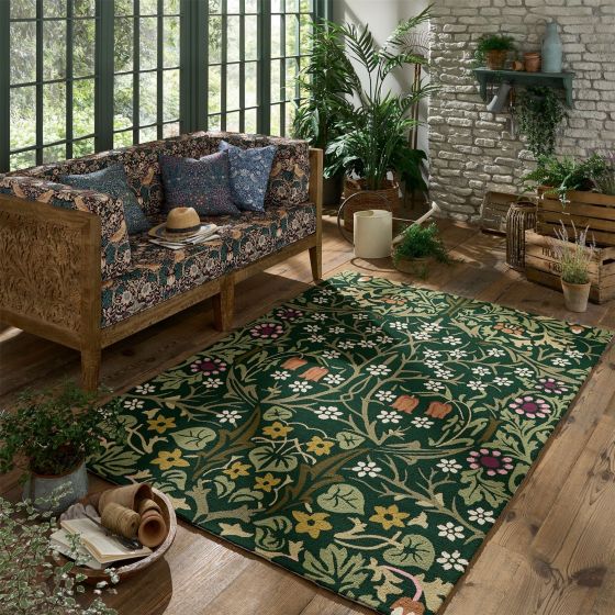 Blackthorn Indoor Outdoor Rugs 428507 by Morris & Co in Thump