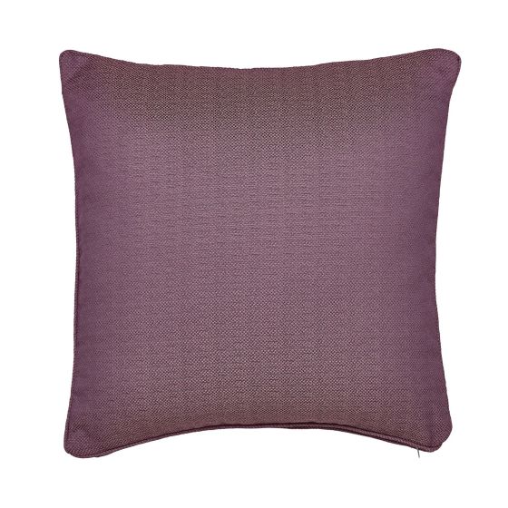 Eden Plain Cushion by Helena Springfield in Grape Purple