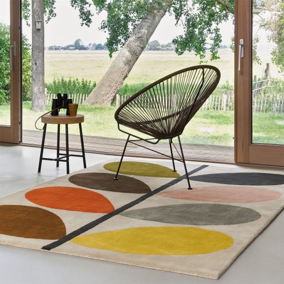 Giant Stem Rugs 59205 in Multi by Orla Kiely